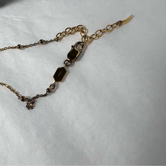 New without tags Missoma blue heart shaped necklace. - Picture 3 of 4